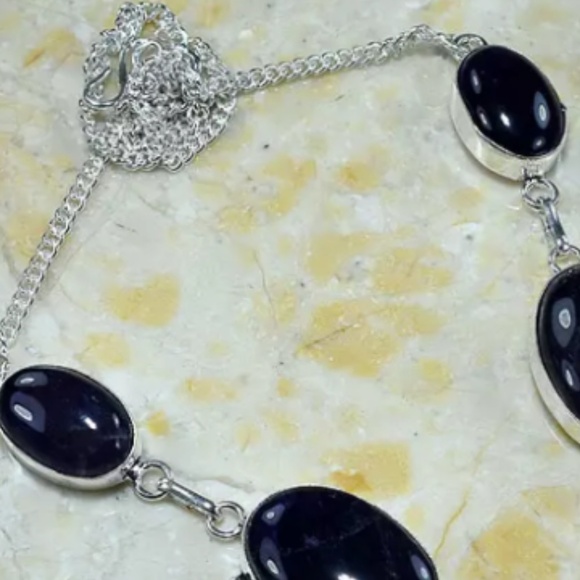 HANDCRAFTED AMETHYST NECKLACE - Picture 3 of 5